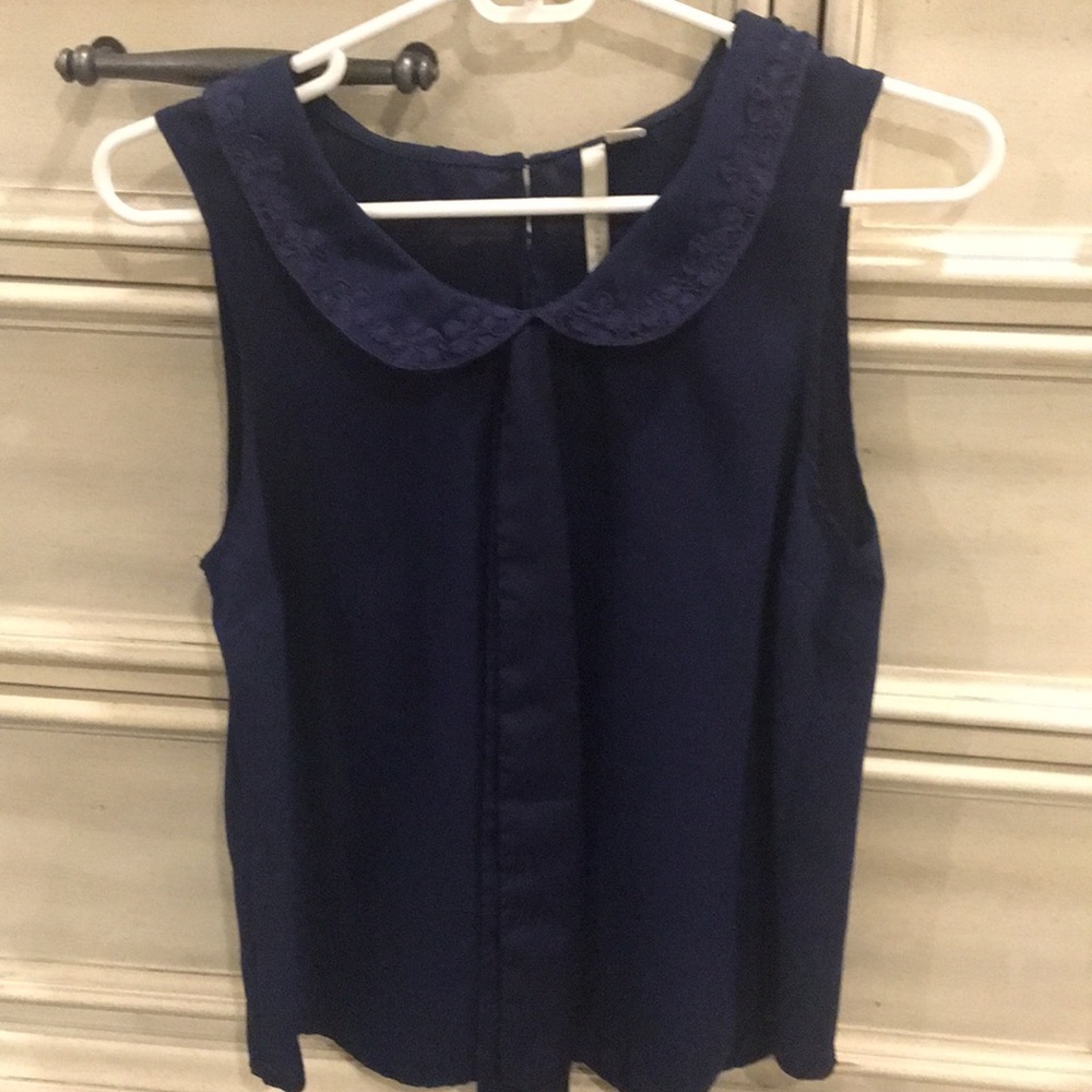 lauren conrad size S sleeveless removable neck tie